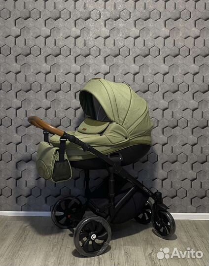 Коляска 3 в 1 Tutis Mimi Style(гелевые колёса)