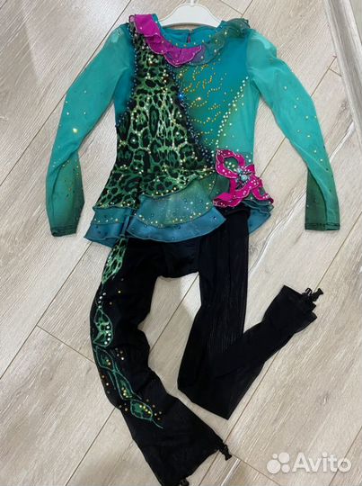 Платье для фигурного катания. Костюм