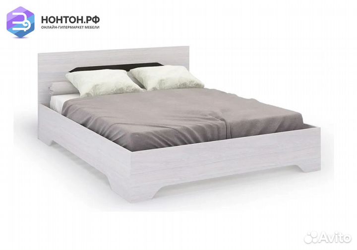 Кровать Валенсия дуб анкор