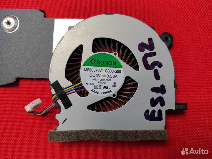 018840 Система охлаждения для ноутбука Acer Aspire