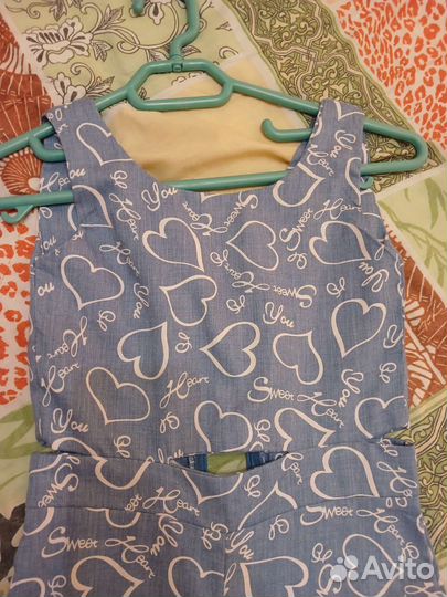 Комбинезон летний для девочки 36 размера