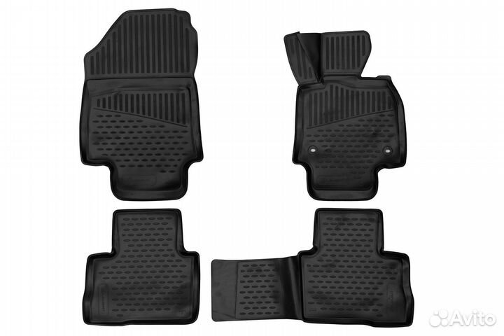 Коврики 3D в салон toyota RAV4 2018-2023 прав руль