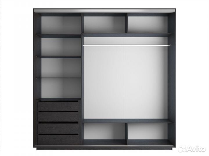 Шкаф купе 3 дв., быстрая доставка, гарантия 5 лет