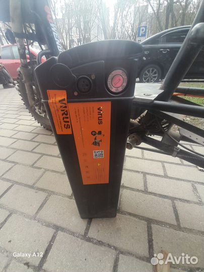 Електроный велосипед монстр