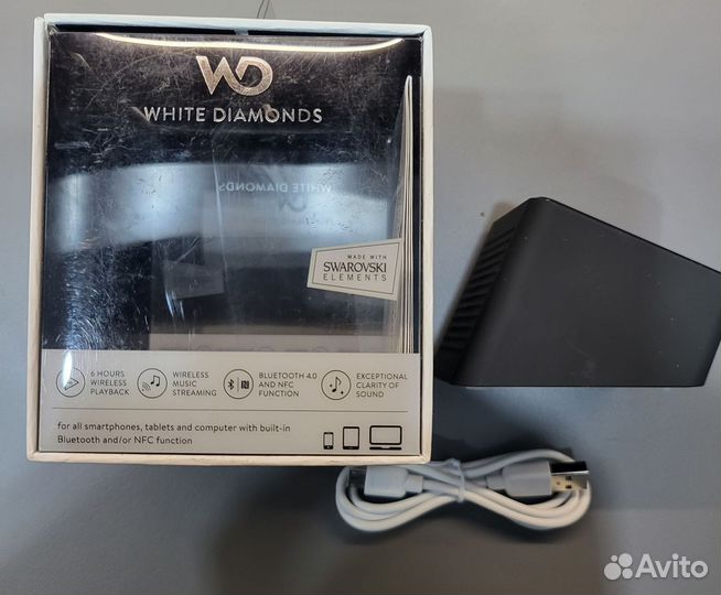 Портативная колонкаWhite Diamonds Crystal Black