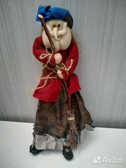 Интерьерная кукла. Баба Яга