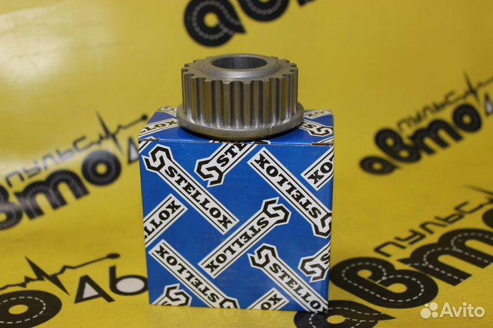 Шестерня коленвала с буртом renault 1.4/1.6i 8VK7M