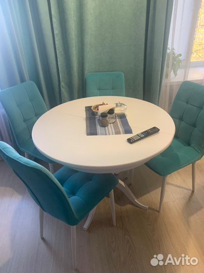 Кухонный стол раздвижной круглый