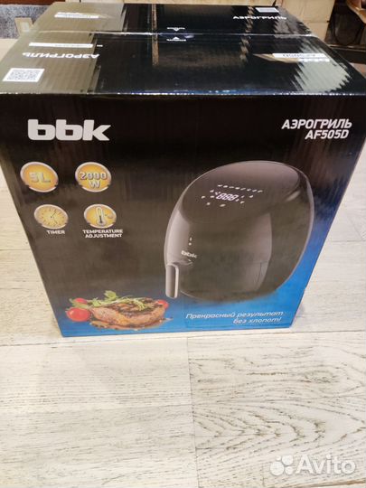 Аэрогриль новый BBK AF505D
