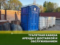 Аренда туалетной кабины, доставим