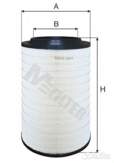 M-filter A802 Фильтр воздушный 533-267/170 \MB Act