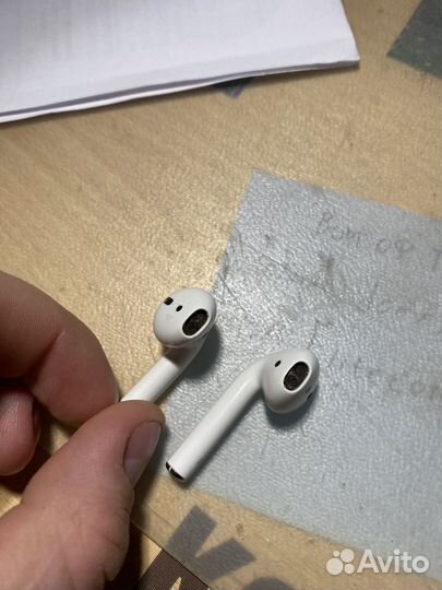 Наушники apple airpods 2 без кейса