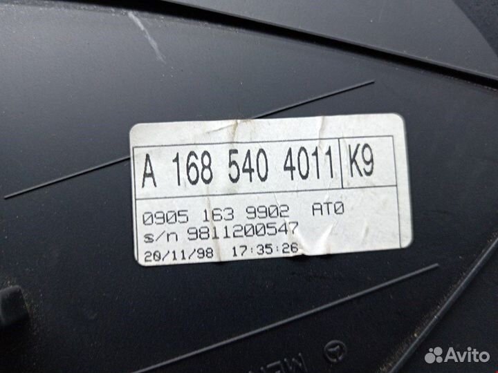 Панель для mercedes-benz A-Class (W168)