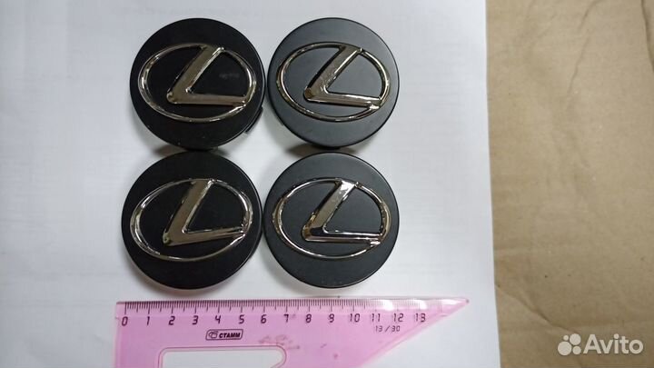 Заглушки в диски R17 18 19 для Лексус (62\60мм)