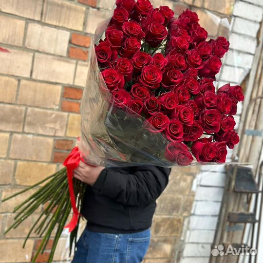 Длинные розы