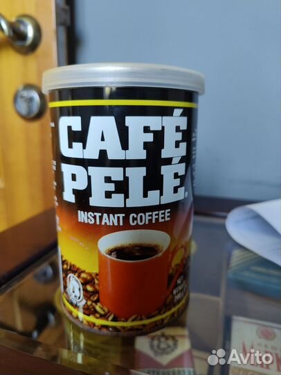 Новая банка Кофе cafe pele 1992 года
