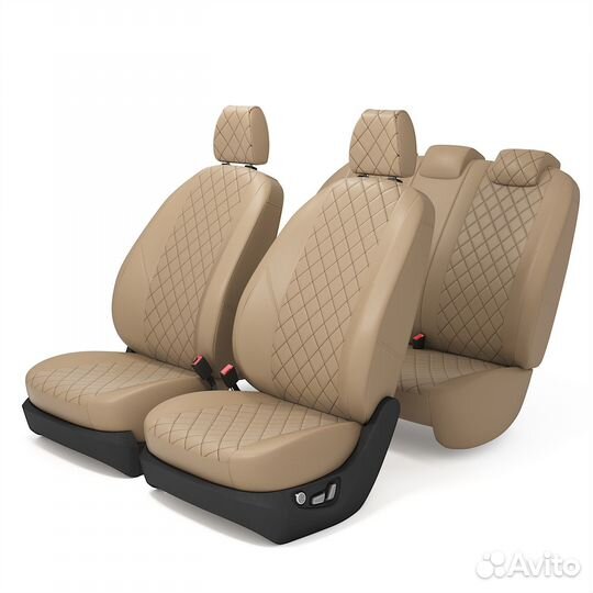 Авточехлы на hyundai solaris (2010-2016) /KIA RIO