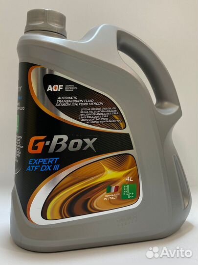 Трансмиссионное масло G-Box Expert ATF DX III 4л