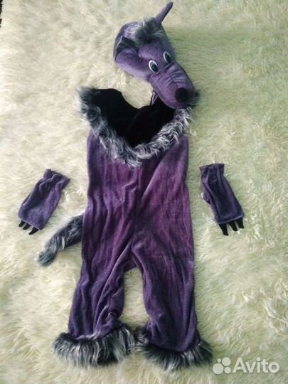 Костюм карнавальный детский Волк