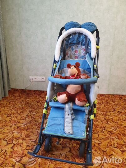 Санки коляска ника 7 3