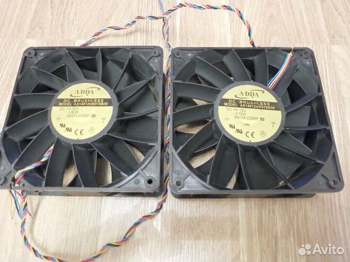 Вентилятор 140х51мм Fan кулер adda