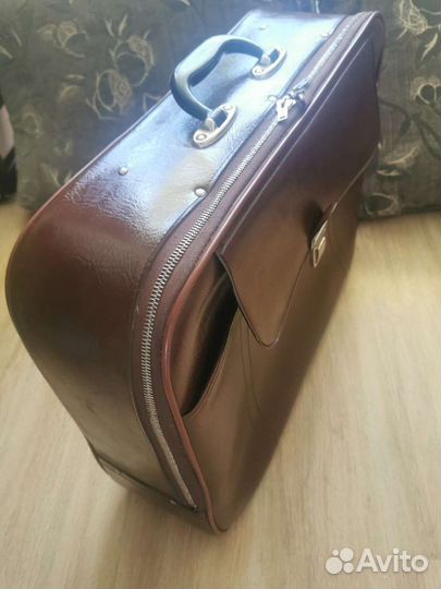 Кожаный чемодан СССР