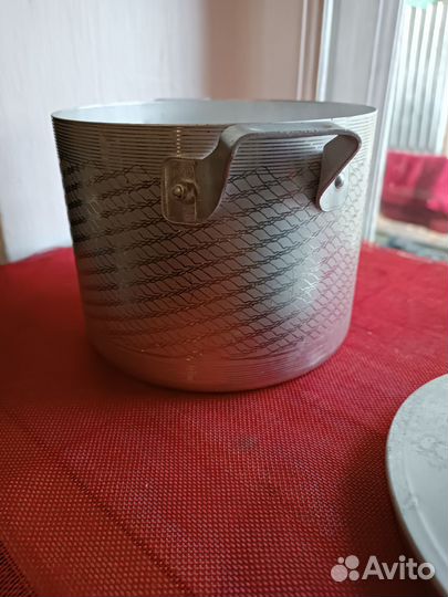 Кастрюля алюминиевая СССР 2.5 л новая