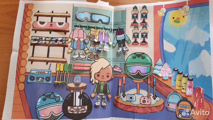 Настольная игра Тока Бока лыжи