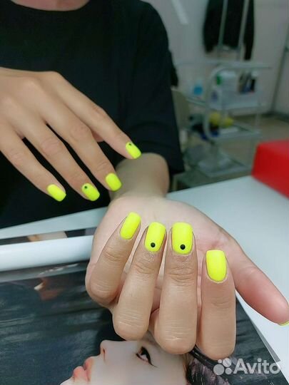 Маникюр гель лак