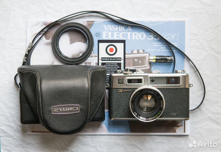 Yashica Electro 35 GS после полного сервиса
