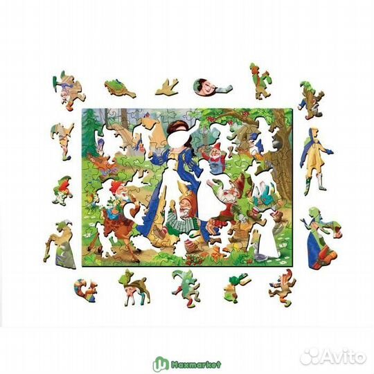 Деревянный пазл Страна сказок 