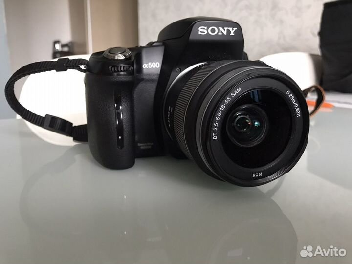 Зеркальный фотоаппарат Sony dslr-A500