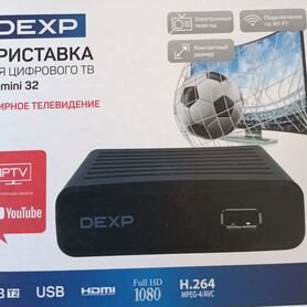 Приставка для цифрового тв dexp hd mini 32