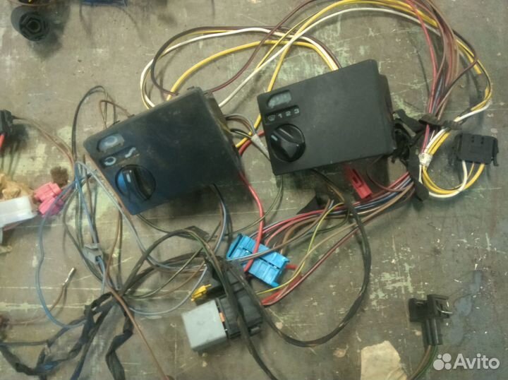 Vw t4, управление печки с проводкой