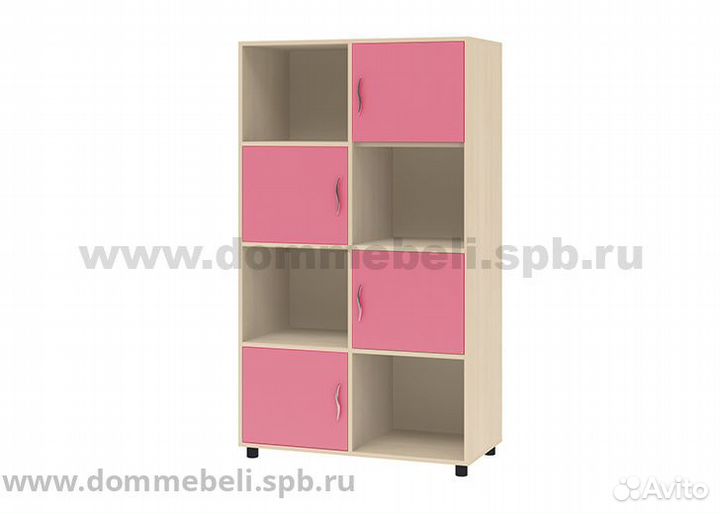 Тумба комбинированная 7.03 Дельта дуб молочный/гол