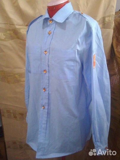 Пионерская рубашка большого размера