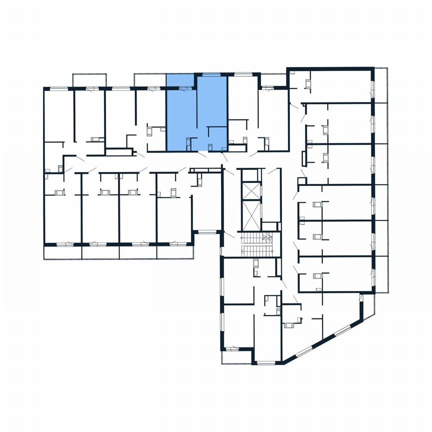 1-к. квартира, 40 м², 12/12 эт.
