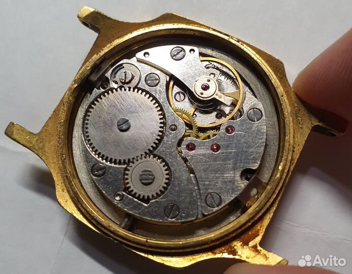 Часы -победа- -зим2602-механика полностью рабочие