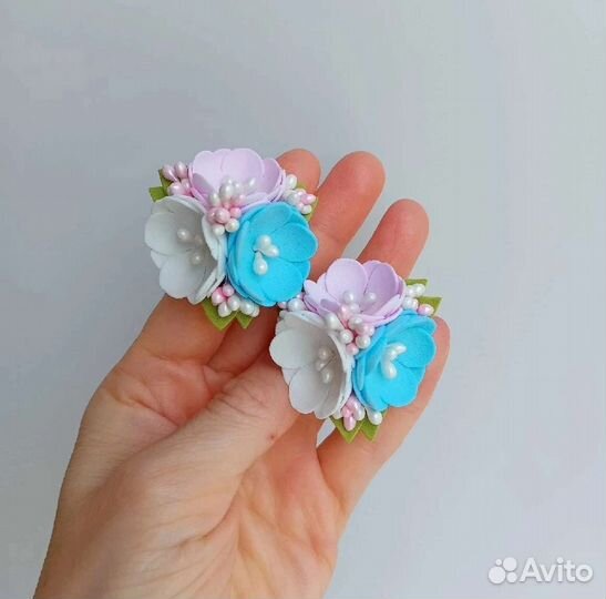 Бантики цветочки