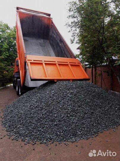 Щебень крупный