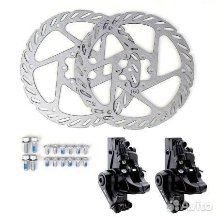 Комплект дискового тормоза (перед. + задний)