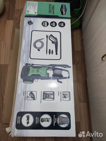 Мойка высокого давления Greenworks