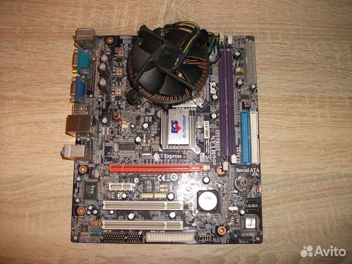 Материнская плата 775 сокет, стартует не сразу