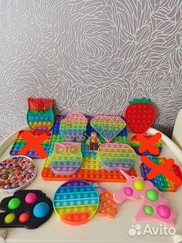 Игрушки антистресс, поп-ит и симпл-димпл