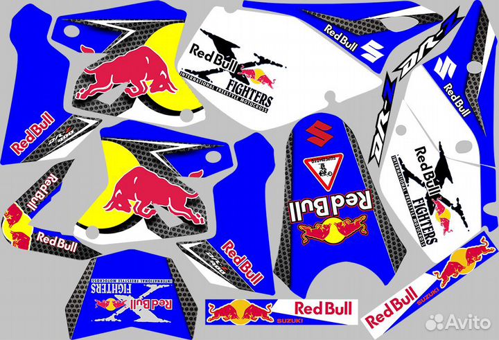 Наклейки Графика на Мотоциклы KTM DRZ yamaha honda