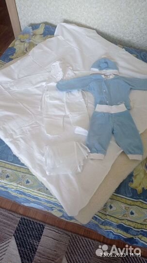 Конверт на выписку для мальчика зимний