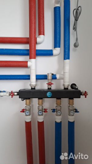 Отопление, теплые полы водоснабжение, котельные