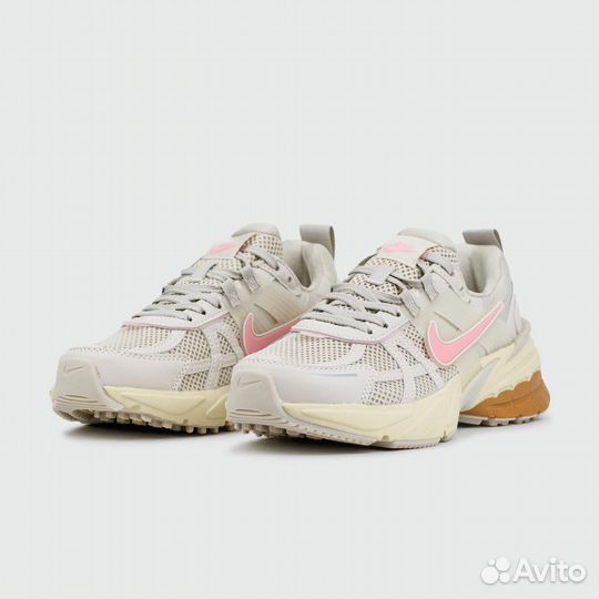 Кроссовки Nike V2K Run Grey Pink Wmns