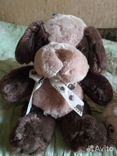 Игрушки Мишка и Собака Новые +подарок - 2 игрушки