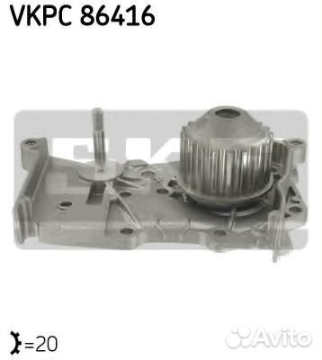 Vkpc86416 Насос охлаждающей жидкости